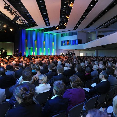 Der Europasaal ist der größte Veranstaltungsraum der OsnabrückHalle